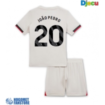 Chelsea Joao Pedro #20 Gostujuci Dres za djecu 2025-26 Kratak Rukav (+ Kratke hlače)